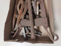 Group of Misc Railroad Spikes and More