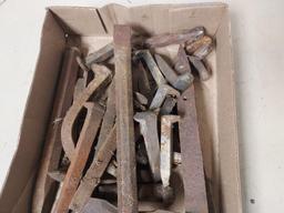 Group of Misc Railroad Spikes and More