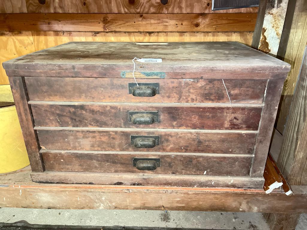 Four Drawer Toolbox and Contents