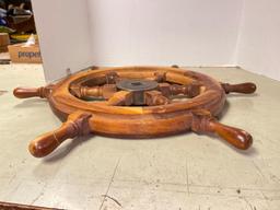 Wooden Ships Wheel