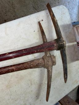 Two Antique Pick Axes