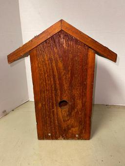 Hand Made Wood Birdhouse