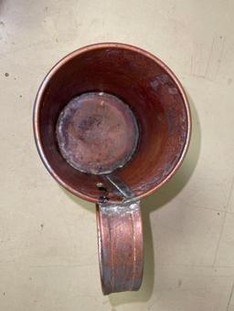 Large Hand Made Copper Mug