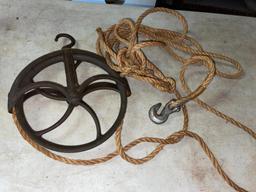 Antique Pulley