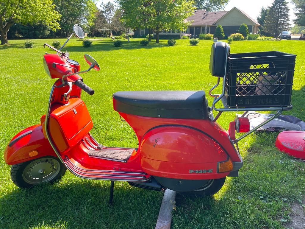 1980 Vespa Piaggio P125X Scooter Made in Italy