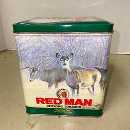 1995 Red Man Chewing Tobacco Limited Edition Tin
