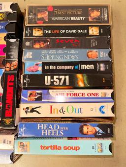 Group of Misc VHS Tapes