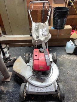 Honda HRS21 Push Mower and Accessories