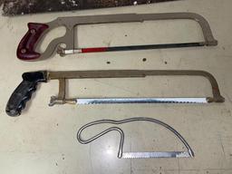 Group of Four Hand Saws