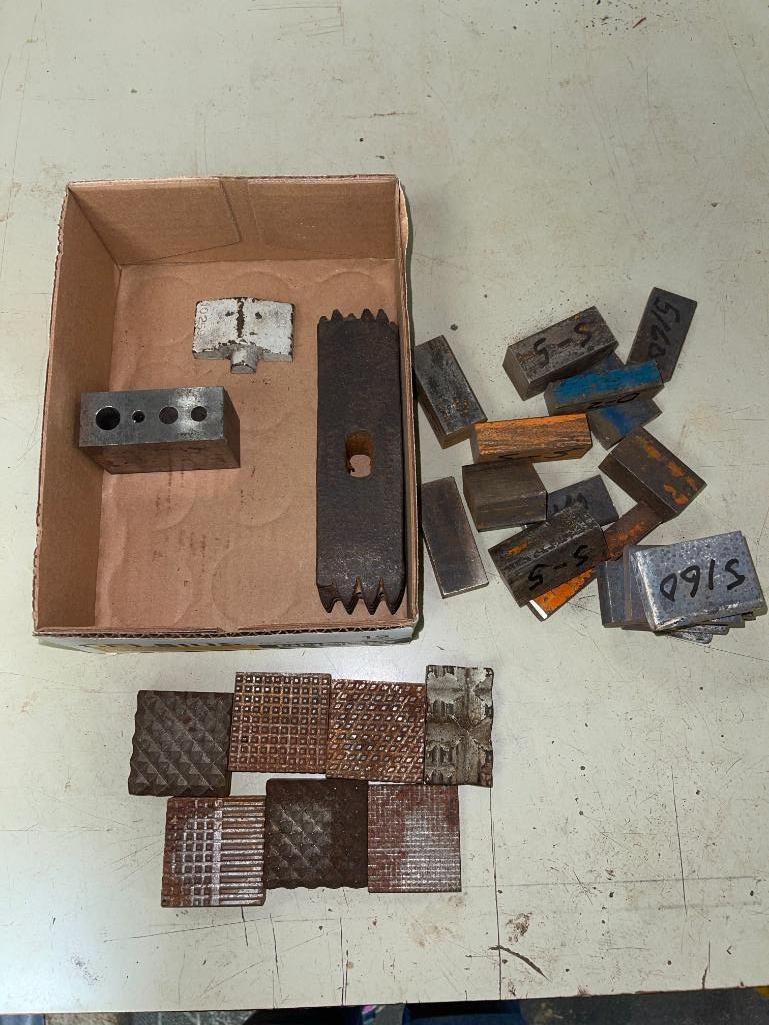 Group of Steel Blanks, Steel Pattern Plates and More