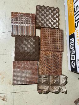 Group of Steel Blanks, Steel Pattern Plates and More