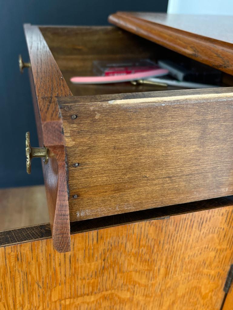 Antique Wooden Music Cabinet