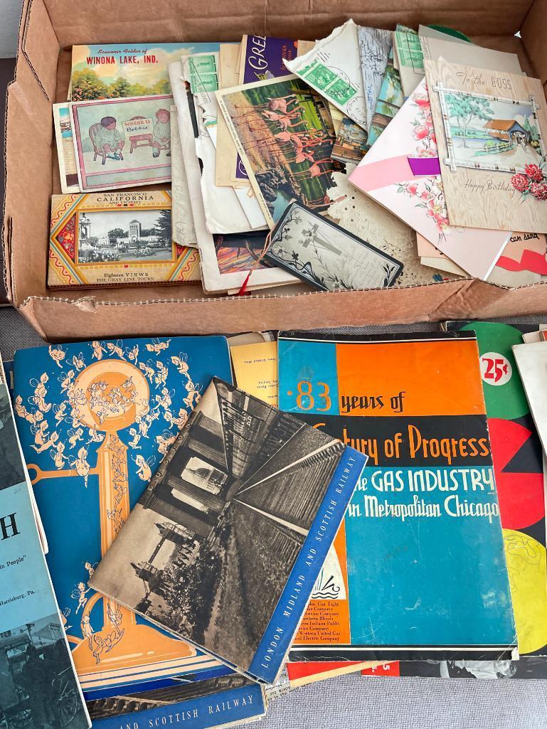 Vintage Ephemera Lot