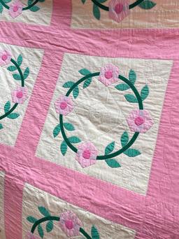 Vintage Handmade Quilt