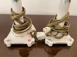 Pair of Short Lamps