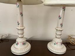 Pair of Matching Lamps