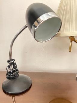 Pair of Adjustable Desk Lamps