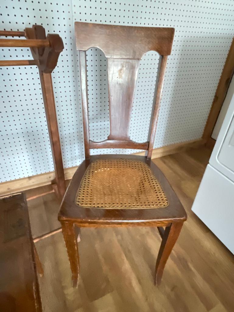 Group of 3 Vintage Wooden Furniture Pieces