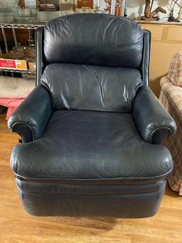 Upholstered Vinyl Recliner