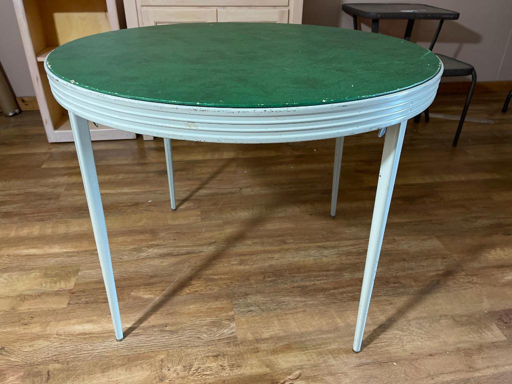 Vintage Round Card Table