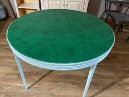 Vintage Round Card Table