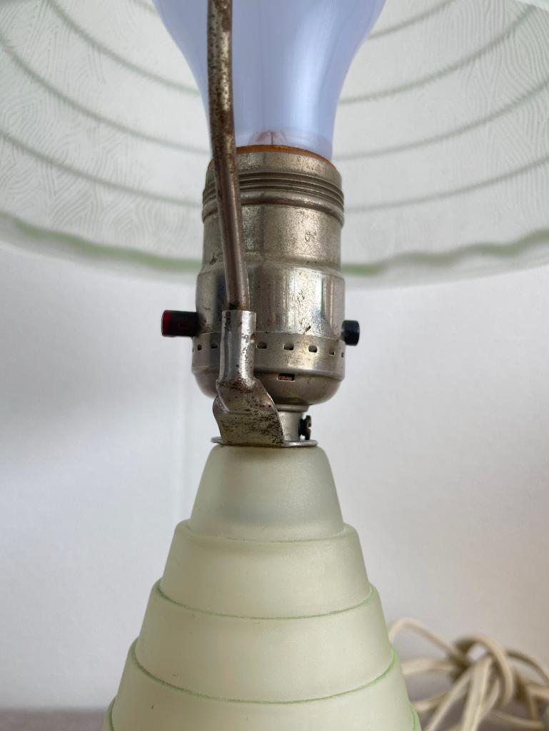 Vintage Glass Lamp