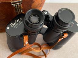 Vintage Binolux 7X50 Binoculars with Case