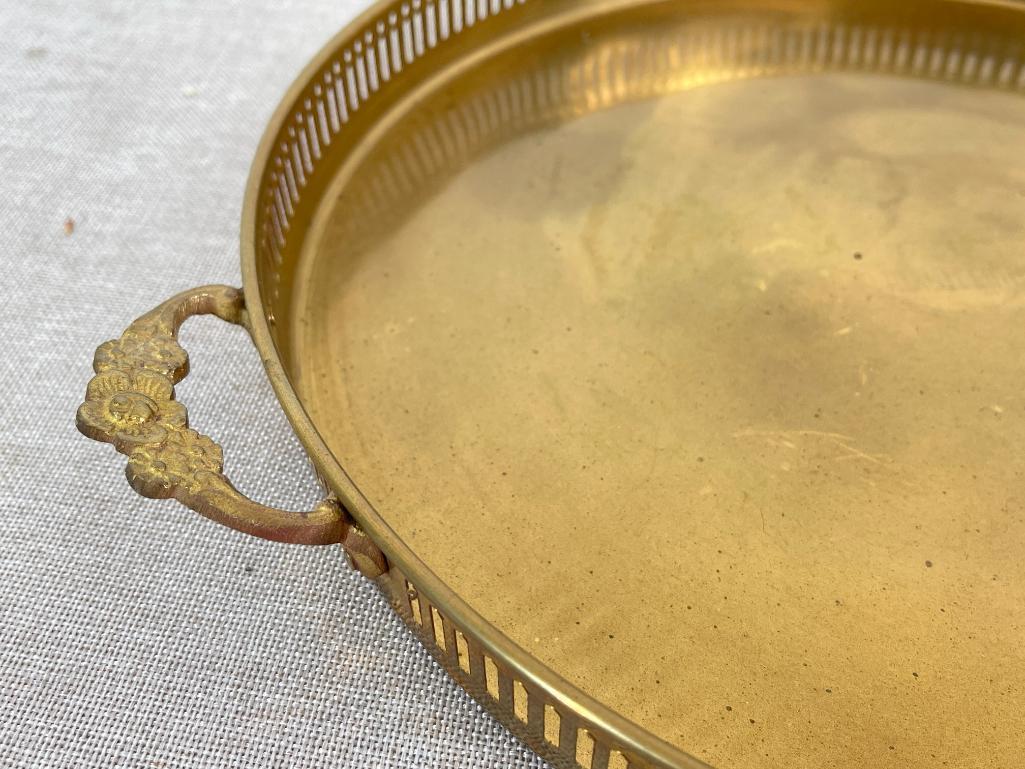 Vintage Metal Tray