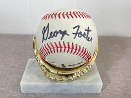 Baseball - Looks to be Signed by George Foster of the Cincinnati Reds Big Red Machine