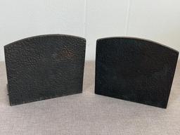 Pair of Vintage Metal Bookends