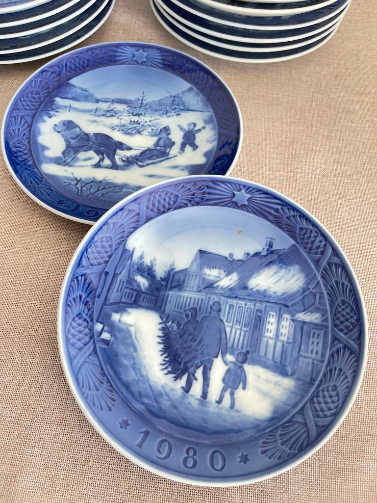 Group of Royal Copenhagen Collector Plates