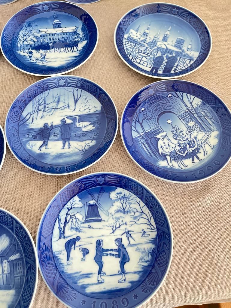 Group of Royal Copenhagen Collector Plates