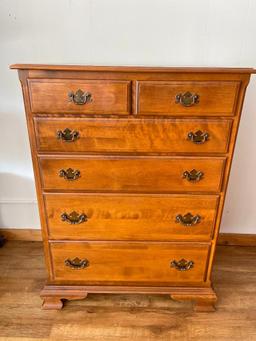 Tall Vintage Ethan Allen Chest of Drawers