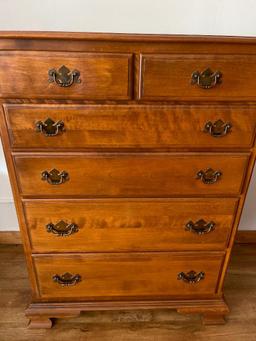Tall Vintage Ethan Allen Chest of Drawers