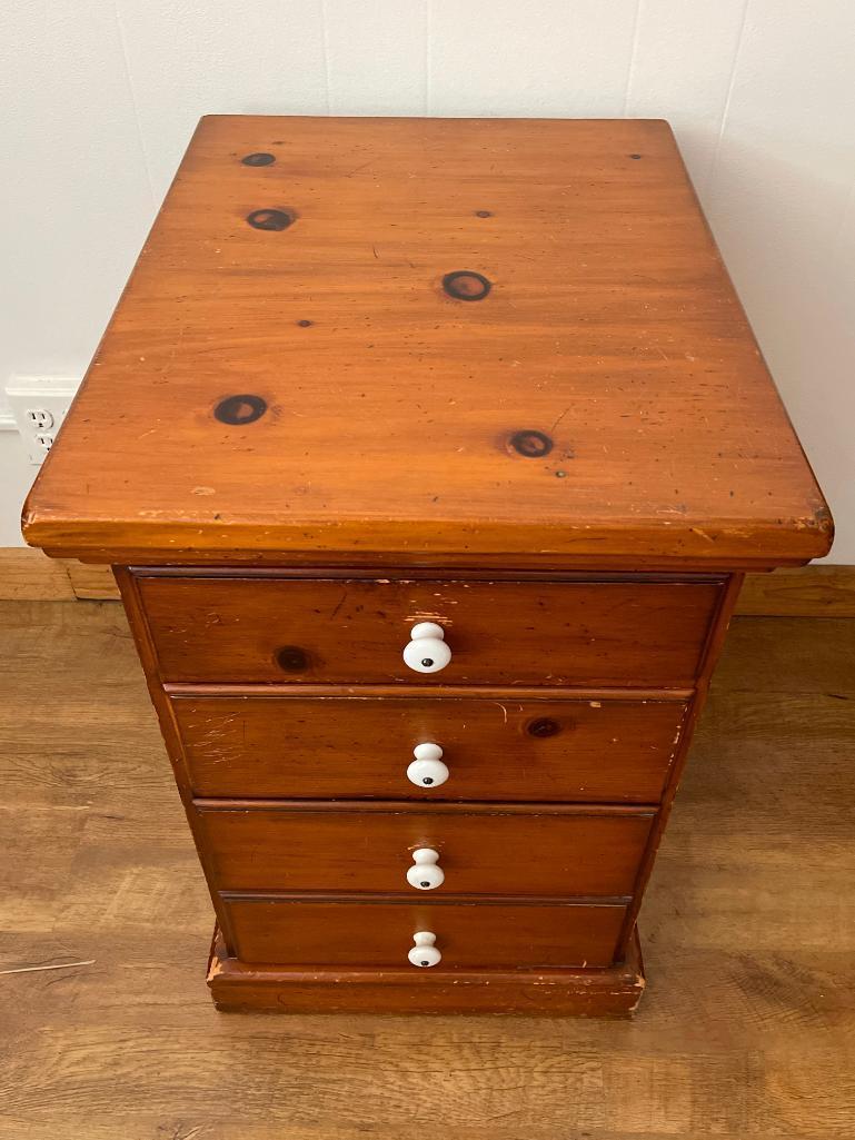 Vintage Wooden Night Stand