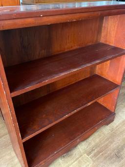 Short Wooden Bookshelf