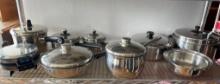 Mixed Kitchen Pots and Pan Lot