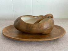 Artcraft by Lois Baked Potato Serving Bowl