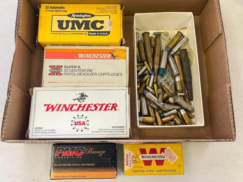 Group of Mostly Handgun Ammunition