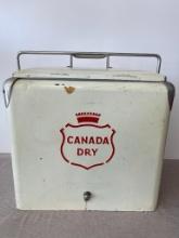 Vintage Metal Canada Dry Cooler