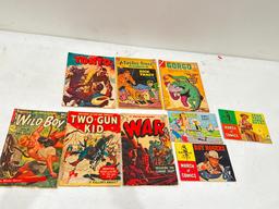 Group of 9 Vintage Comic Books in Condition as pictured