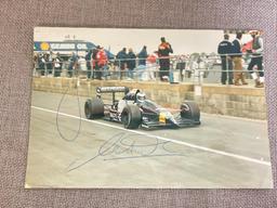 Group of Racing Photos - 4 Autographed