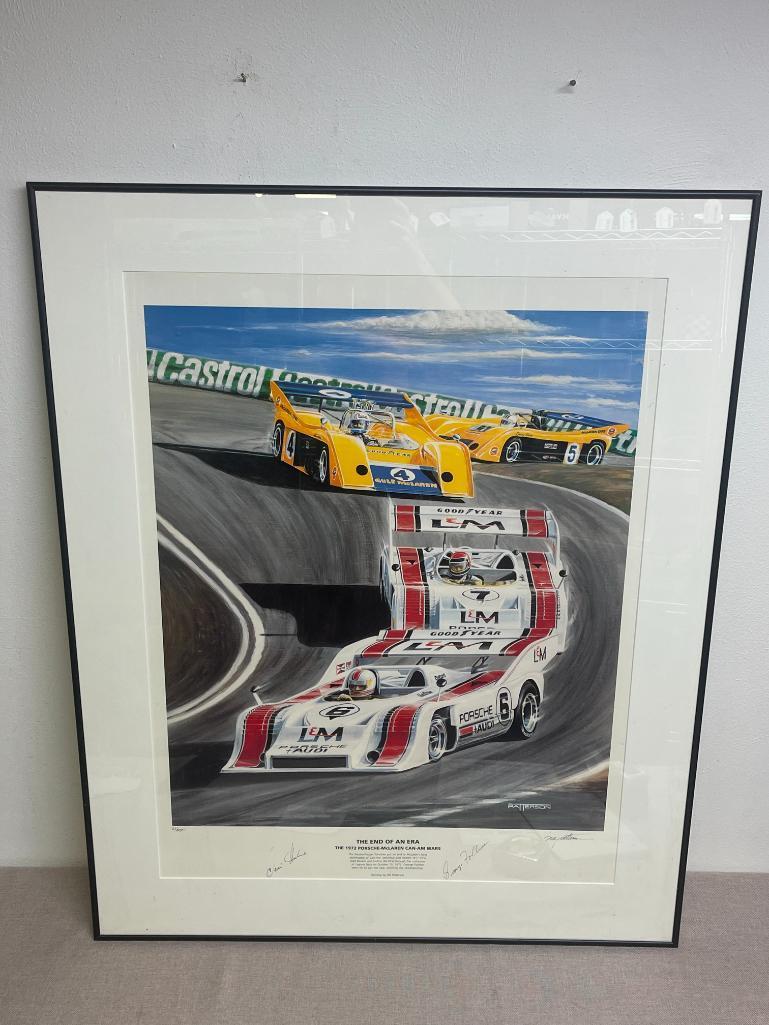 Autographed and Numbered The End of an Era Porsche / McLaren CAN-AM Wars by Bill Patterson