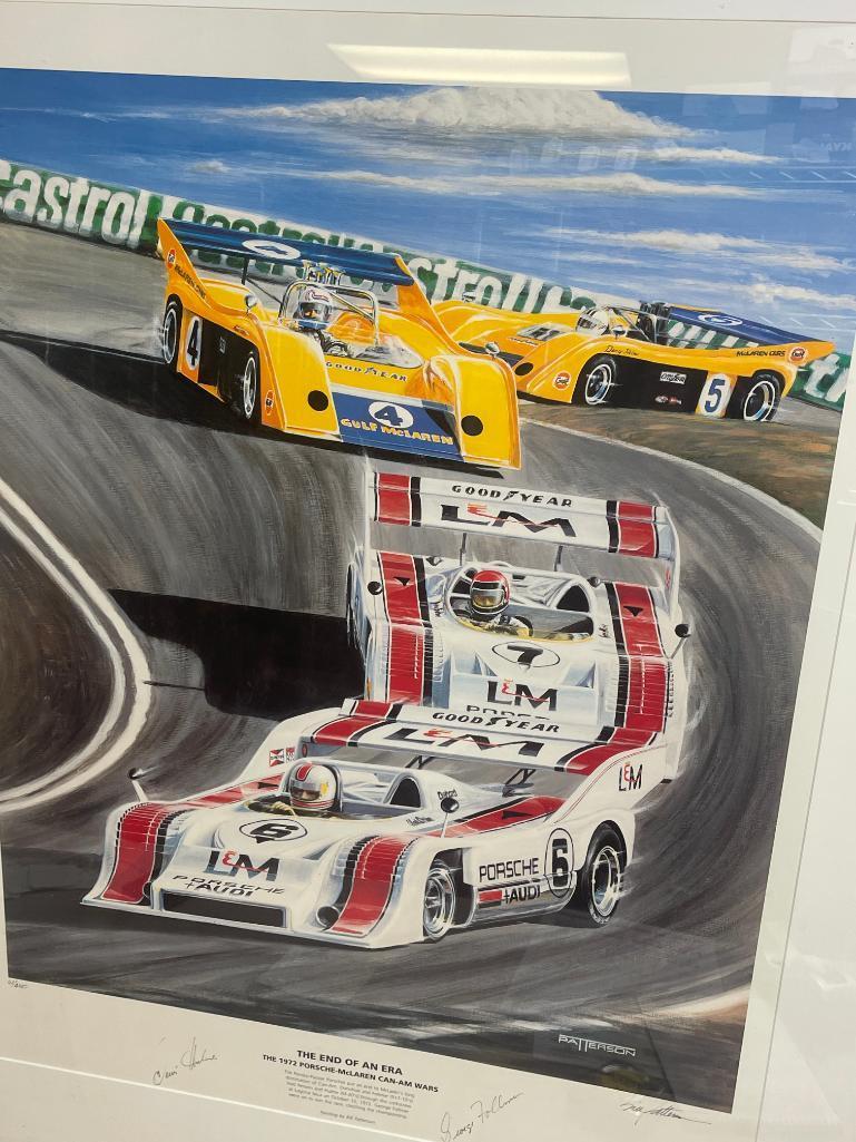 Autographed and Numbered The End of an Era Porsche / McLaren CAN-AM Wars by Bill Patterson