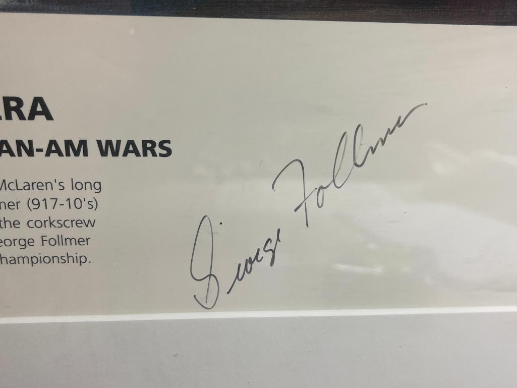 Autographed and Numbered The End of an Era Porsche / McLaren CAN-AM Wars by Bill Patterson