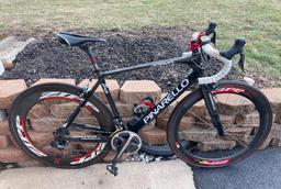 Custom Built Carbon Fiber Pinnarello Clone Road Bike