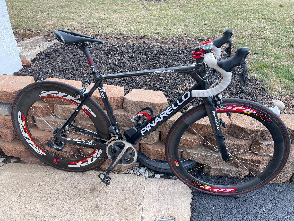 Custom Built Carbon Fiber Pinnarello Clone Road Bike