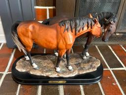 Composite Santini Horse Figure