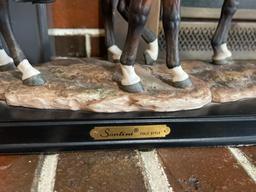 Composite Santini Horse Figure