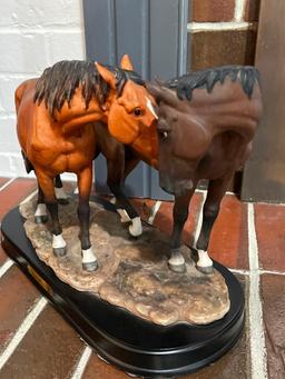 Composite Santini Horse Figure